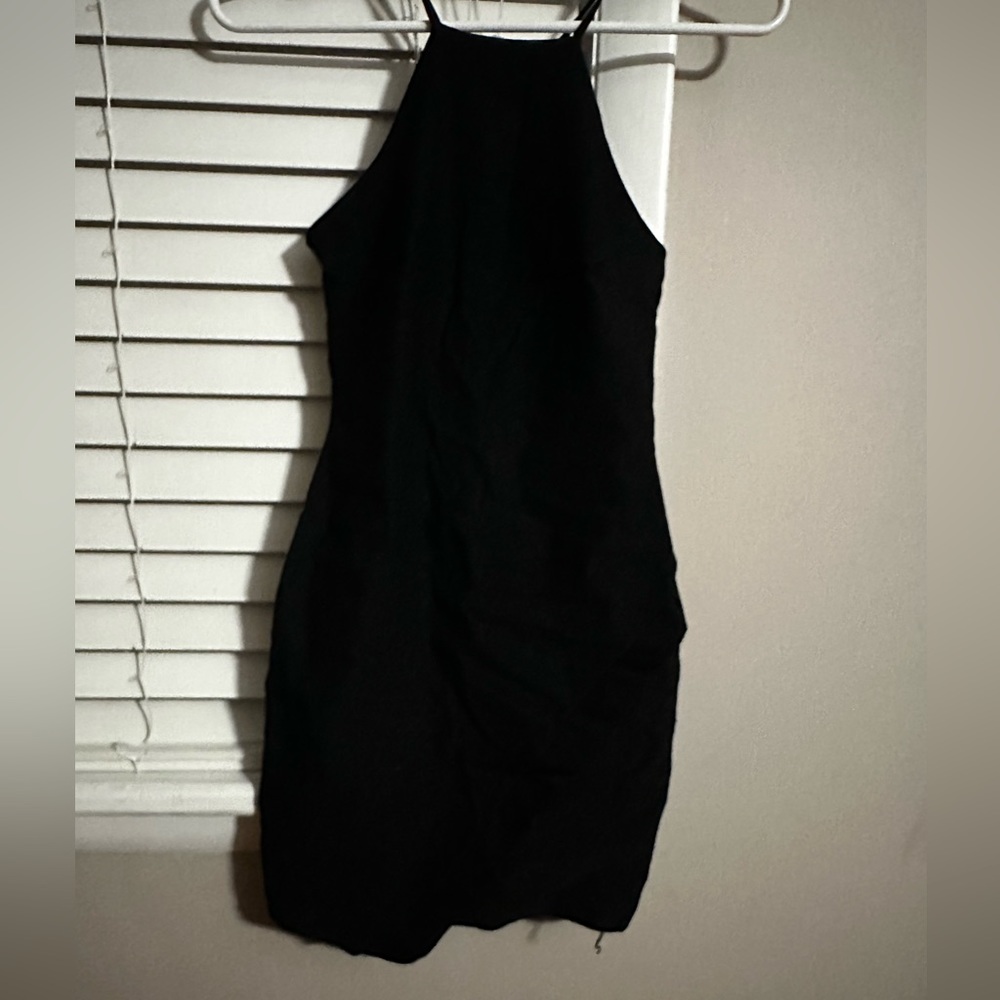 NWOT black maxi dress